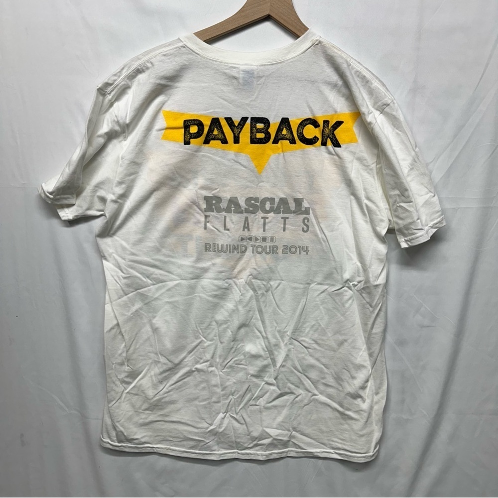 Rascal Flatts We Throwin’ Down Tonight / Payback – Rewind Tour 2014 Size XL - Picture 5 of 7